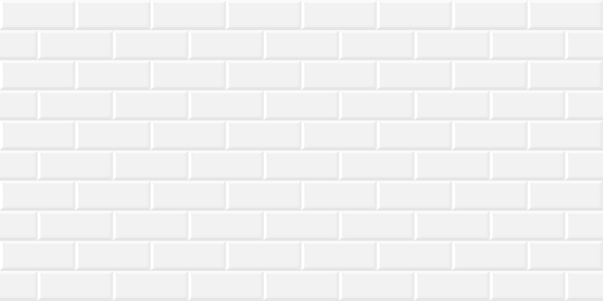 White Brick Wall Background Seamless Pattern Design. Vector illustration. Eps10