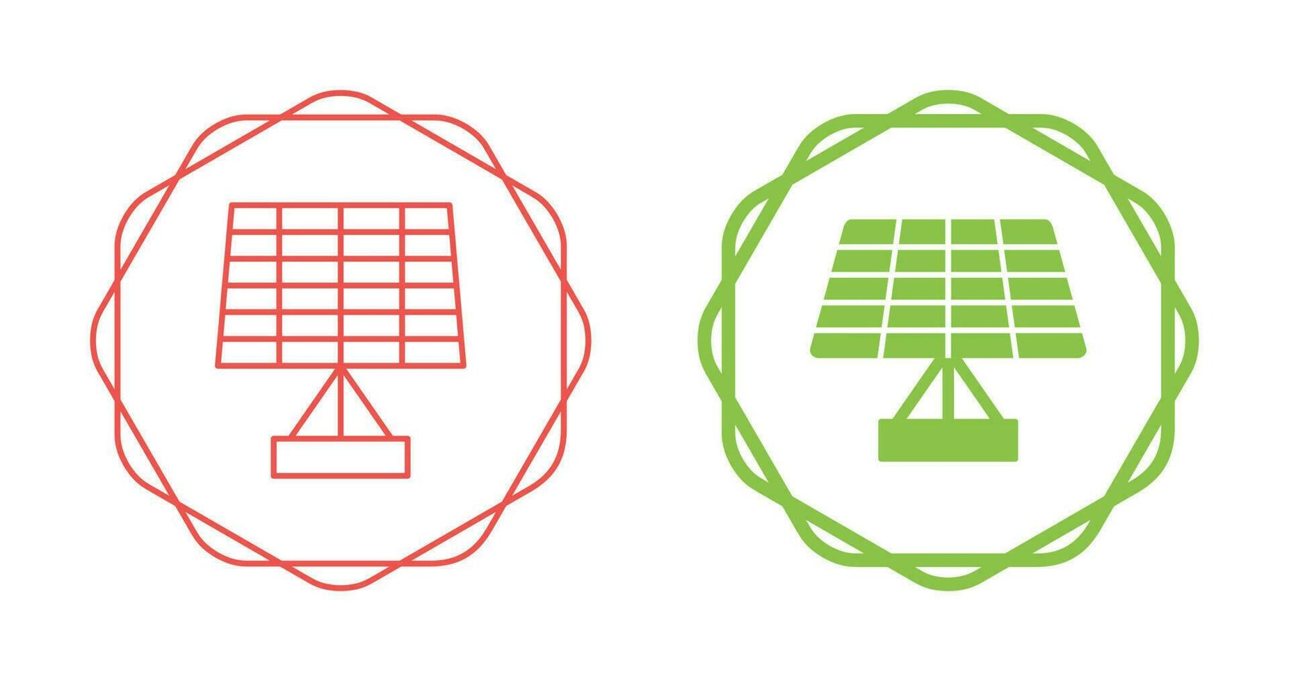 Solar Panel Vector Icon