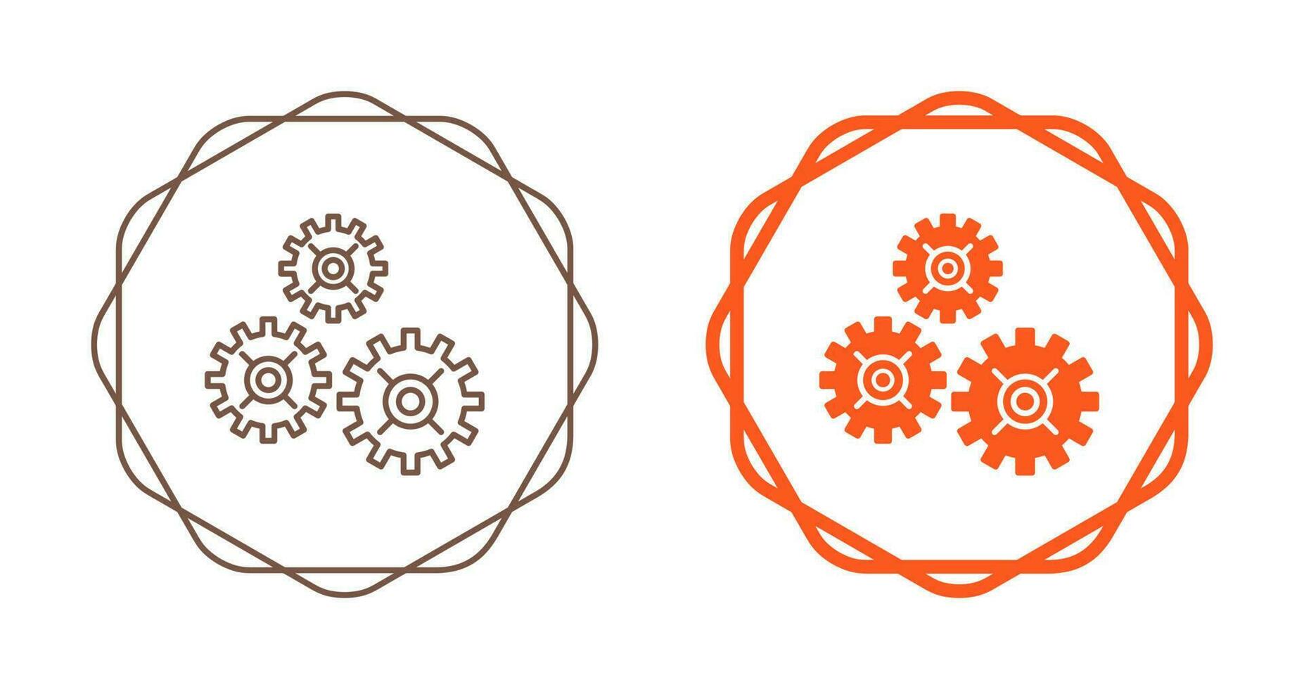 Multiple Cogwheels Vector Icon