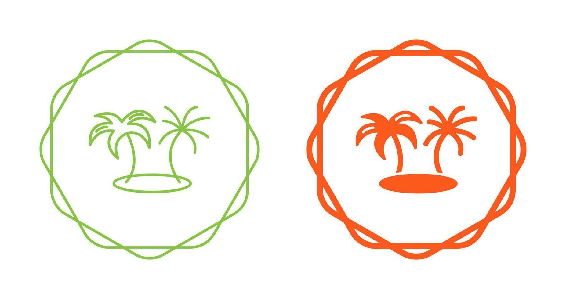 Island Vector Icon