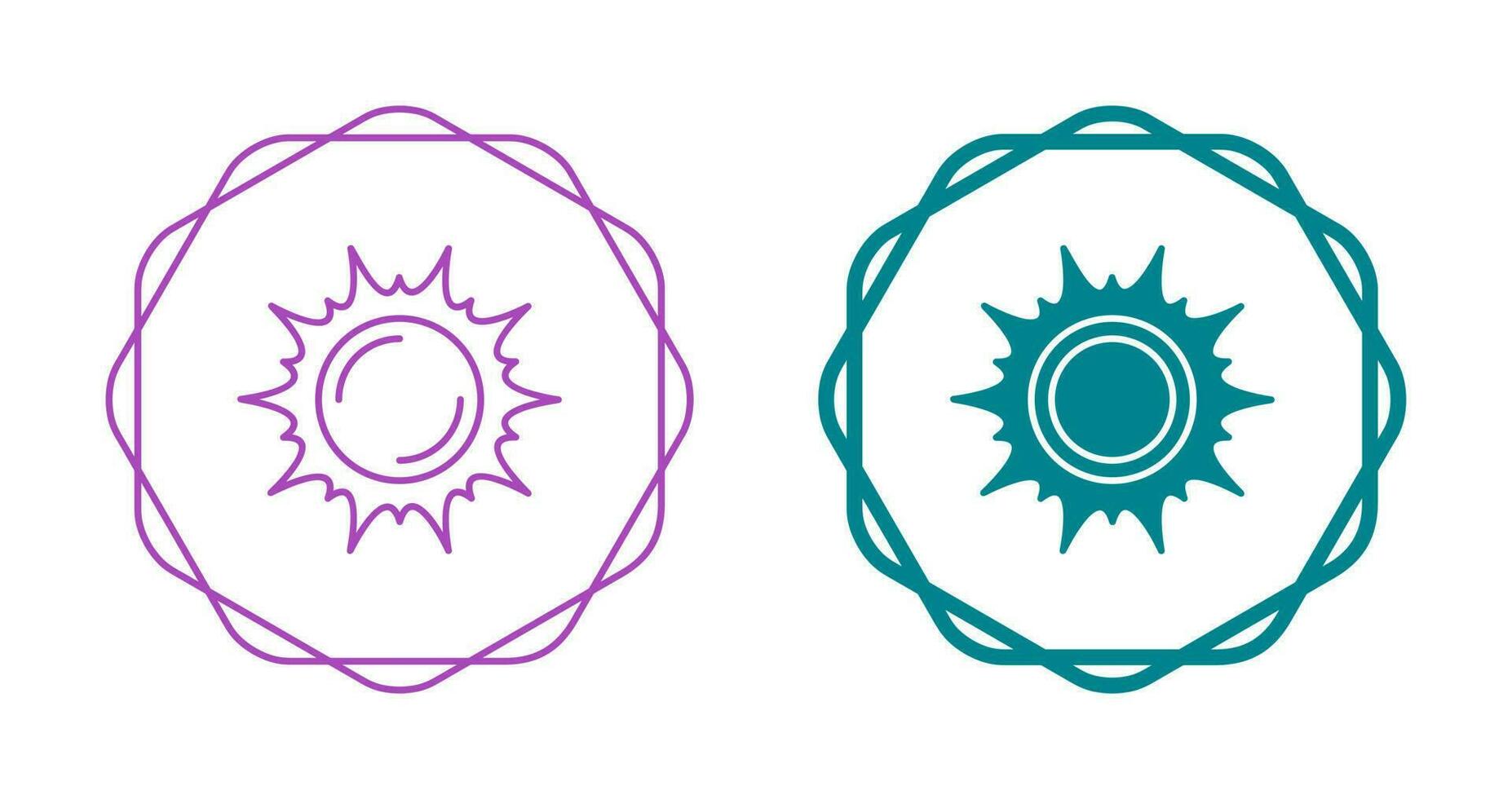 Sun Vector Icon