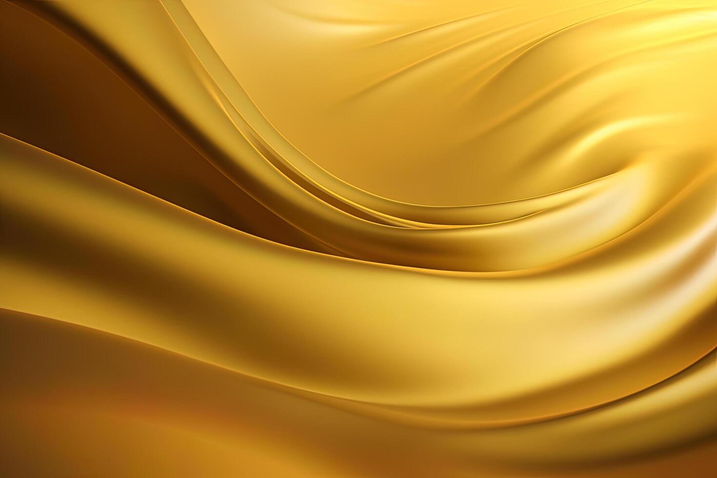 Abstract golden wave textured background. photo
