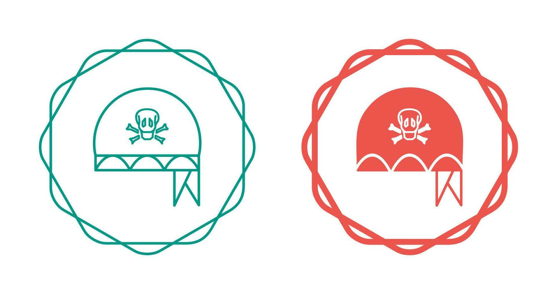 Pirate Bandana Vector Icon
