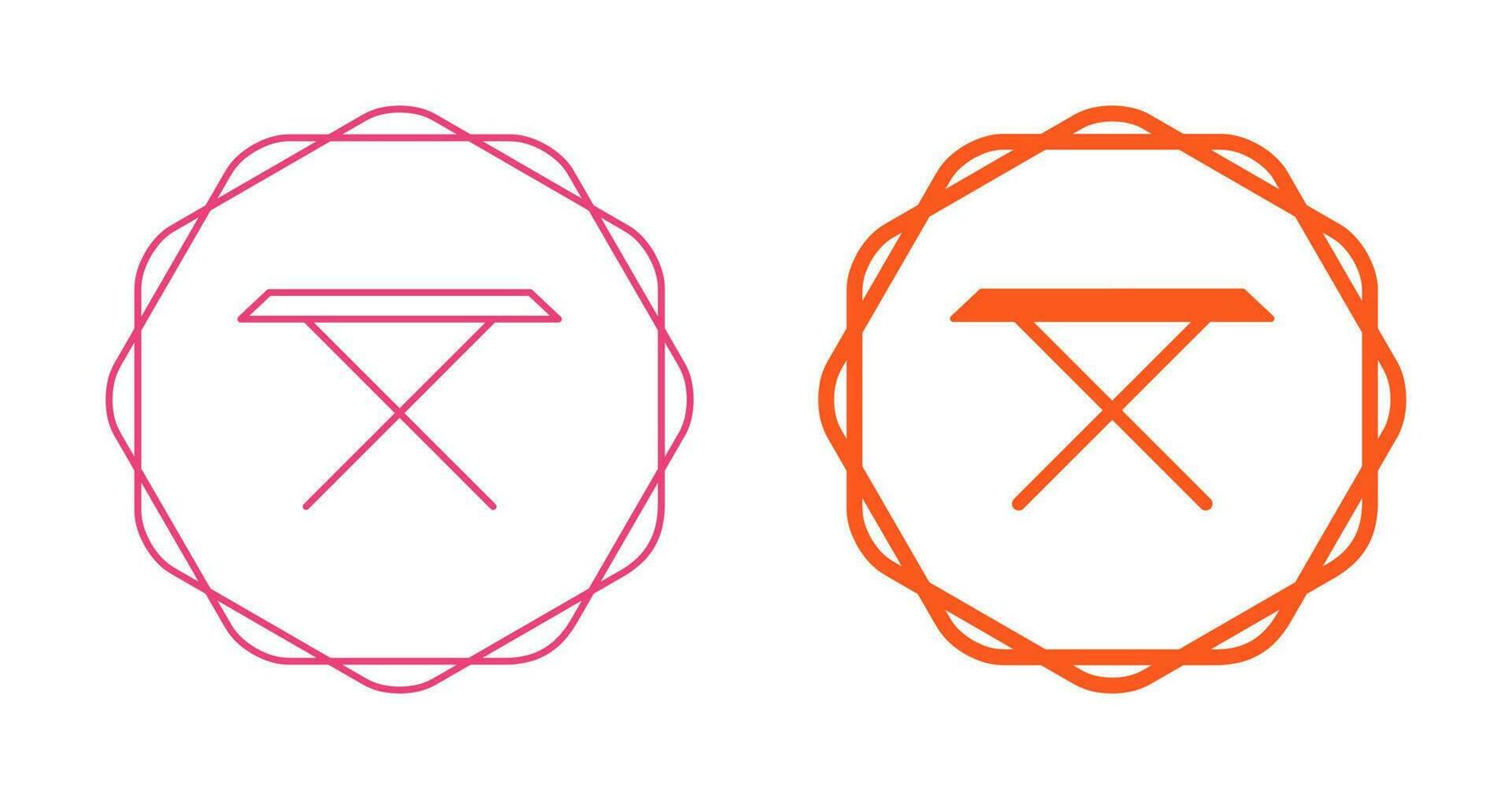Office Desk Vector Icon