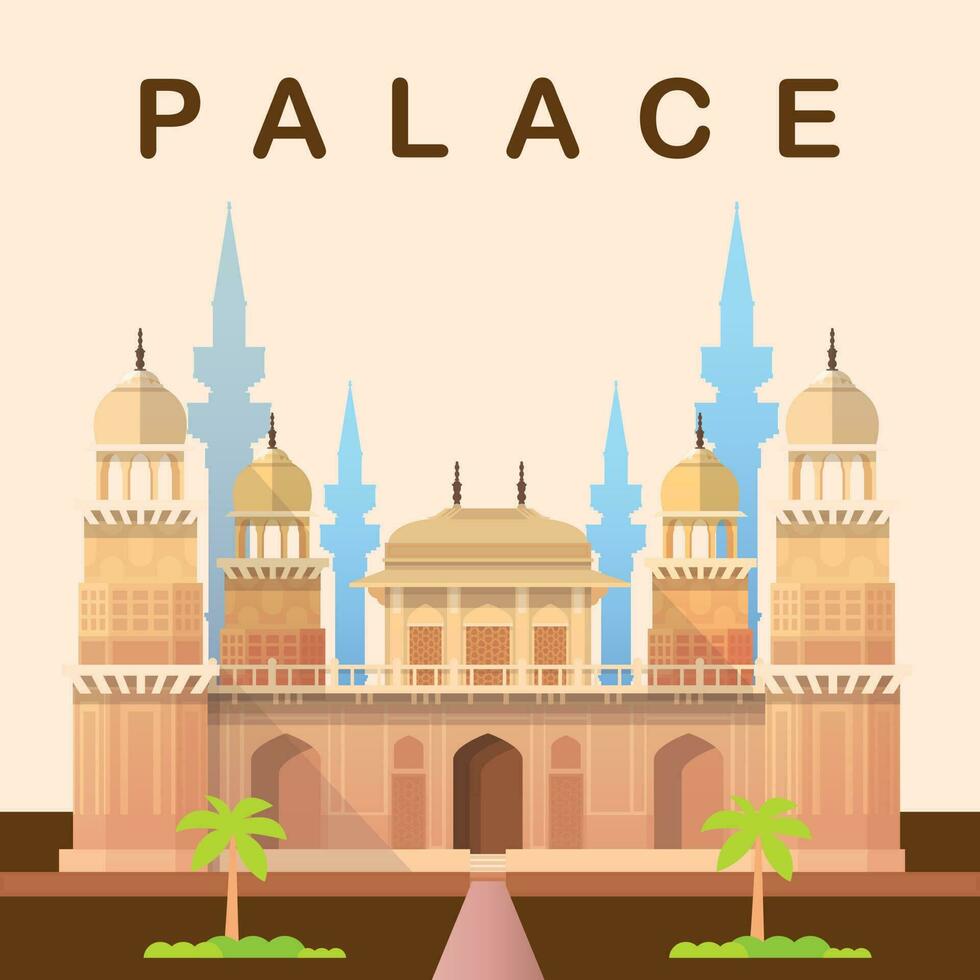 palacio vector imagen