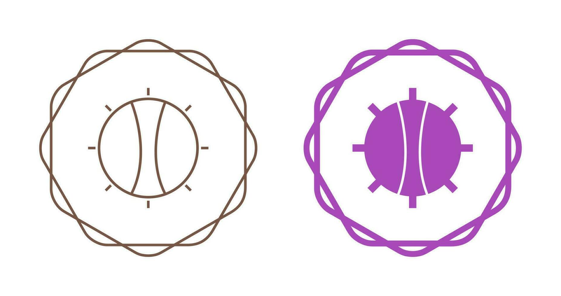 Temperature Knob Vector Icon