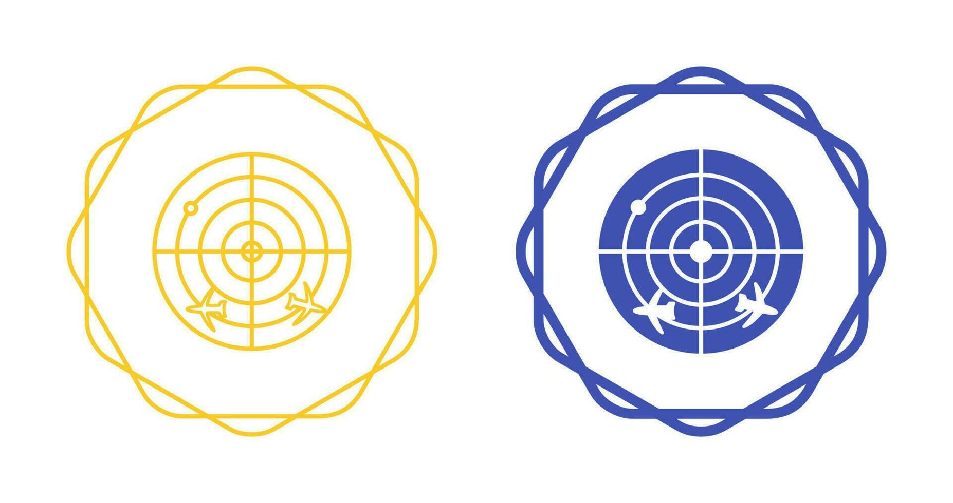 Radar Screen Vector Icon