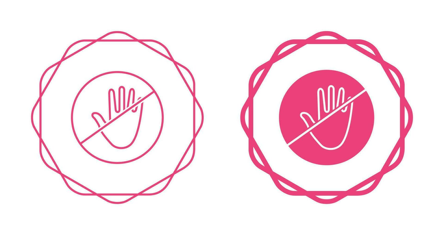 No Entry Sign Vector Icon