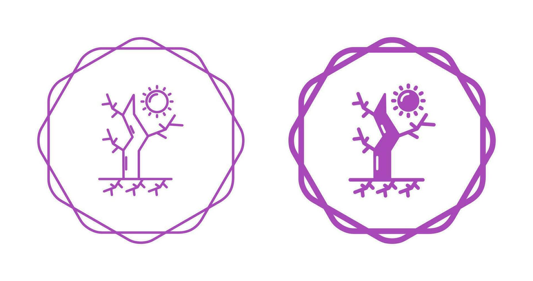 Drought Vector Icon
