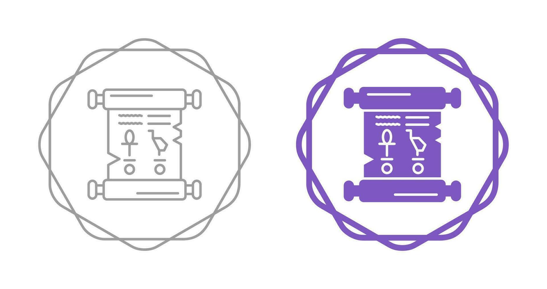 Papyrus Vector Icon