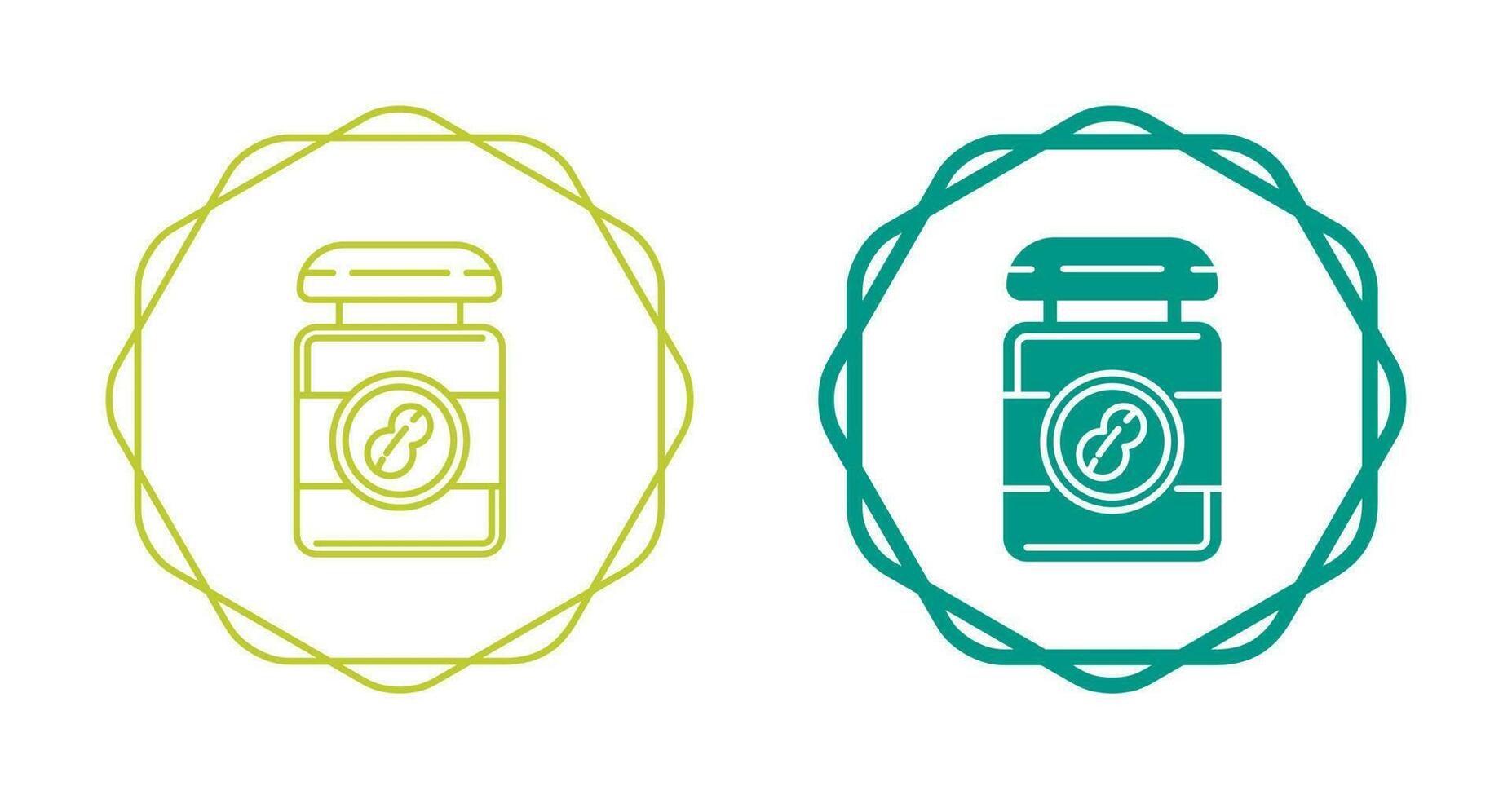 Peanut Butter Vector Icon