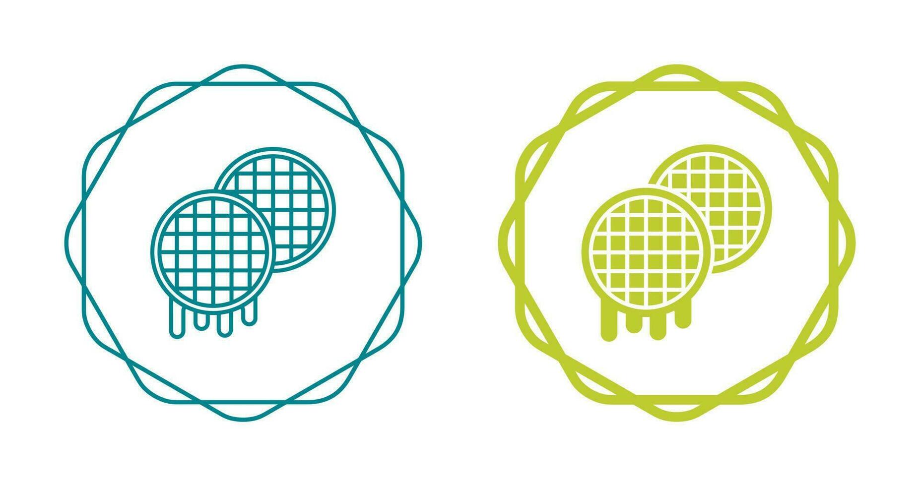 Waffle Vector Icon