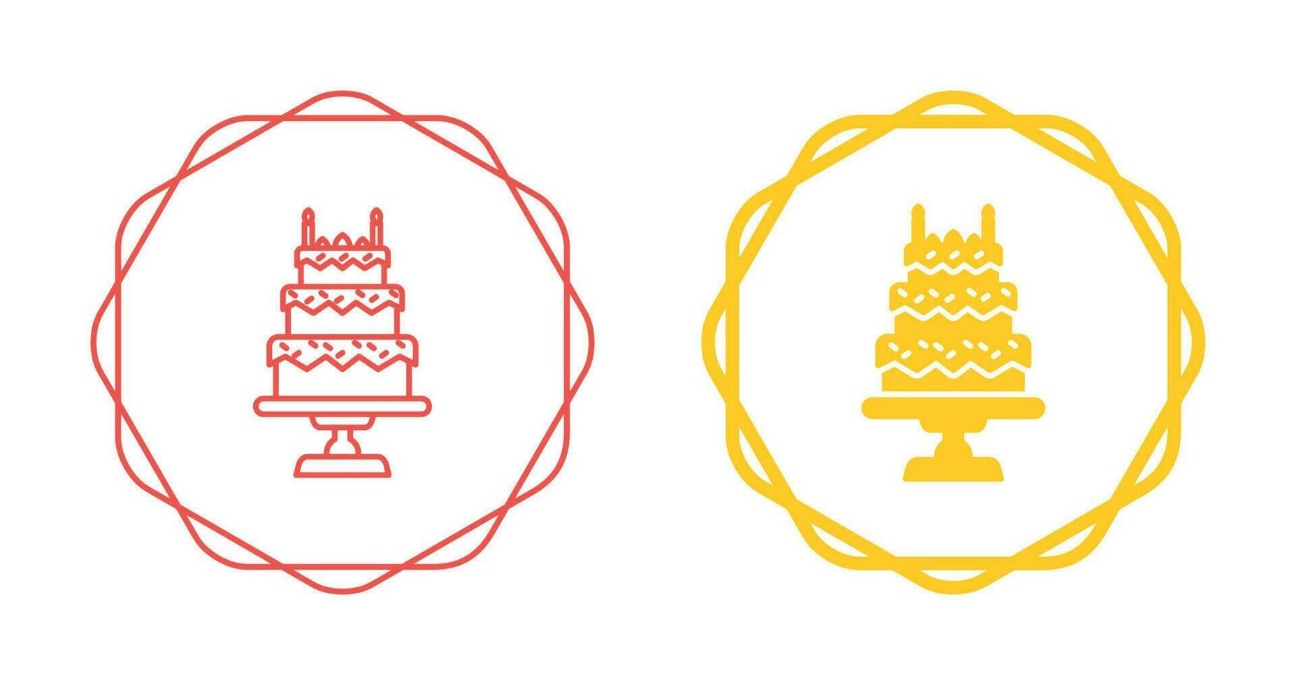 Birthday Cake Vector Icon