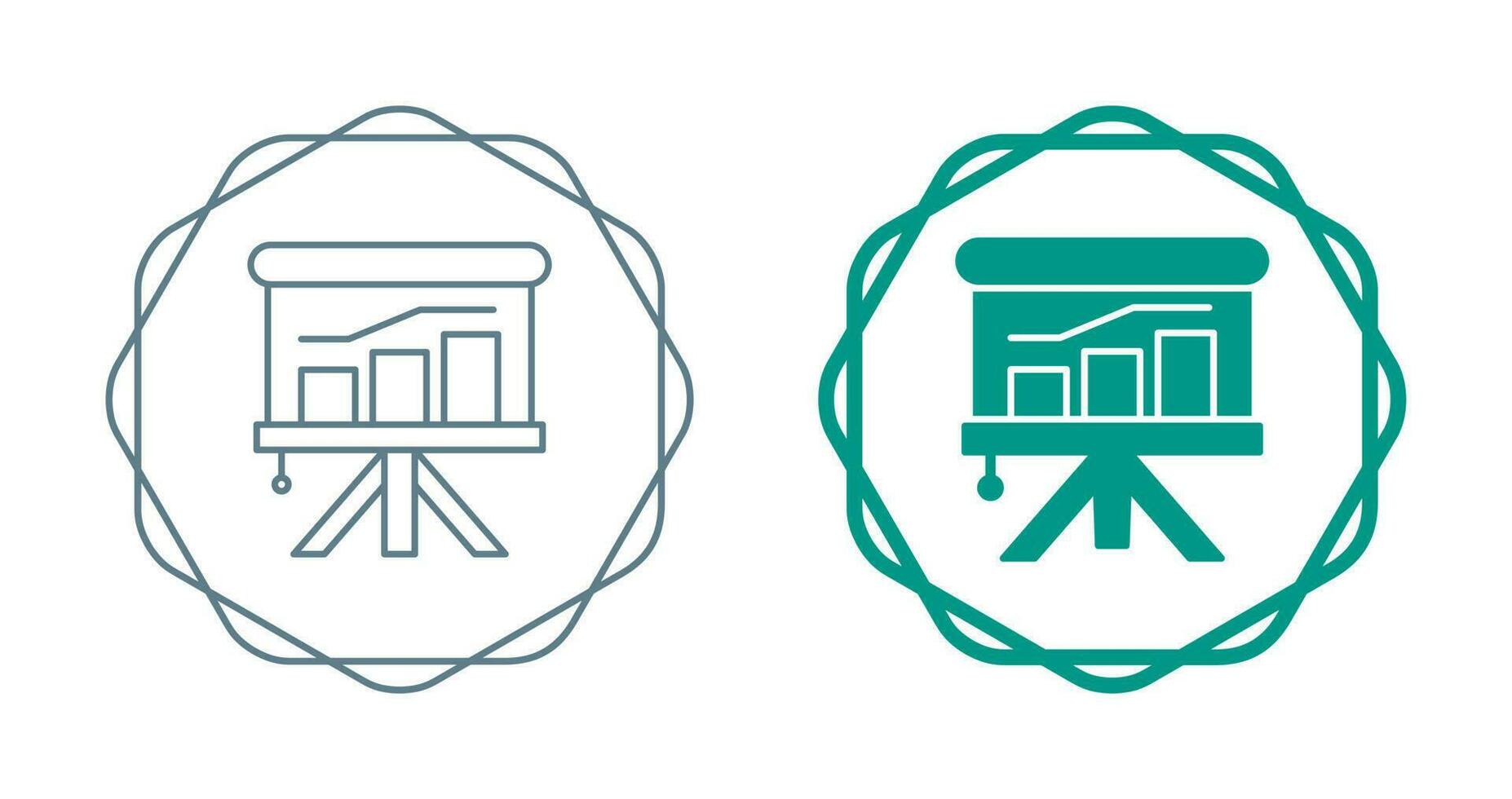 Graph Vector Icon
