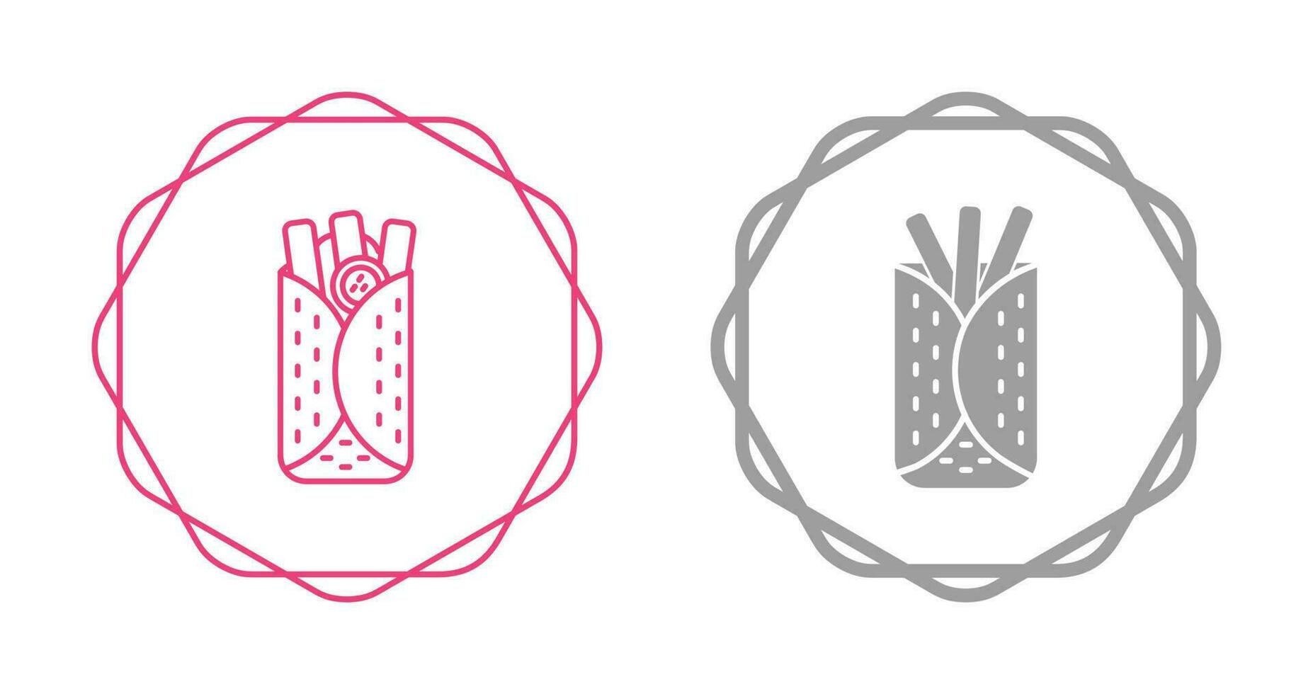 Fajita Vector Icon