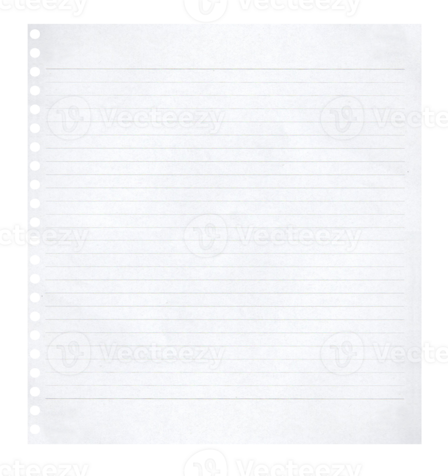 blank lined note paper png