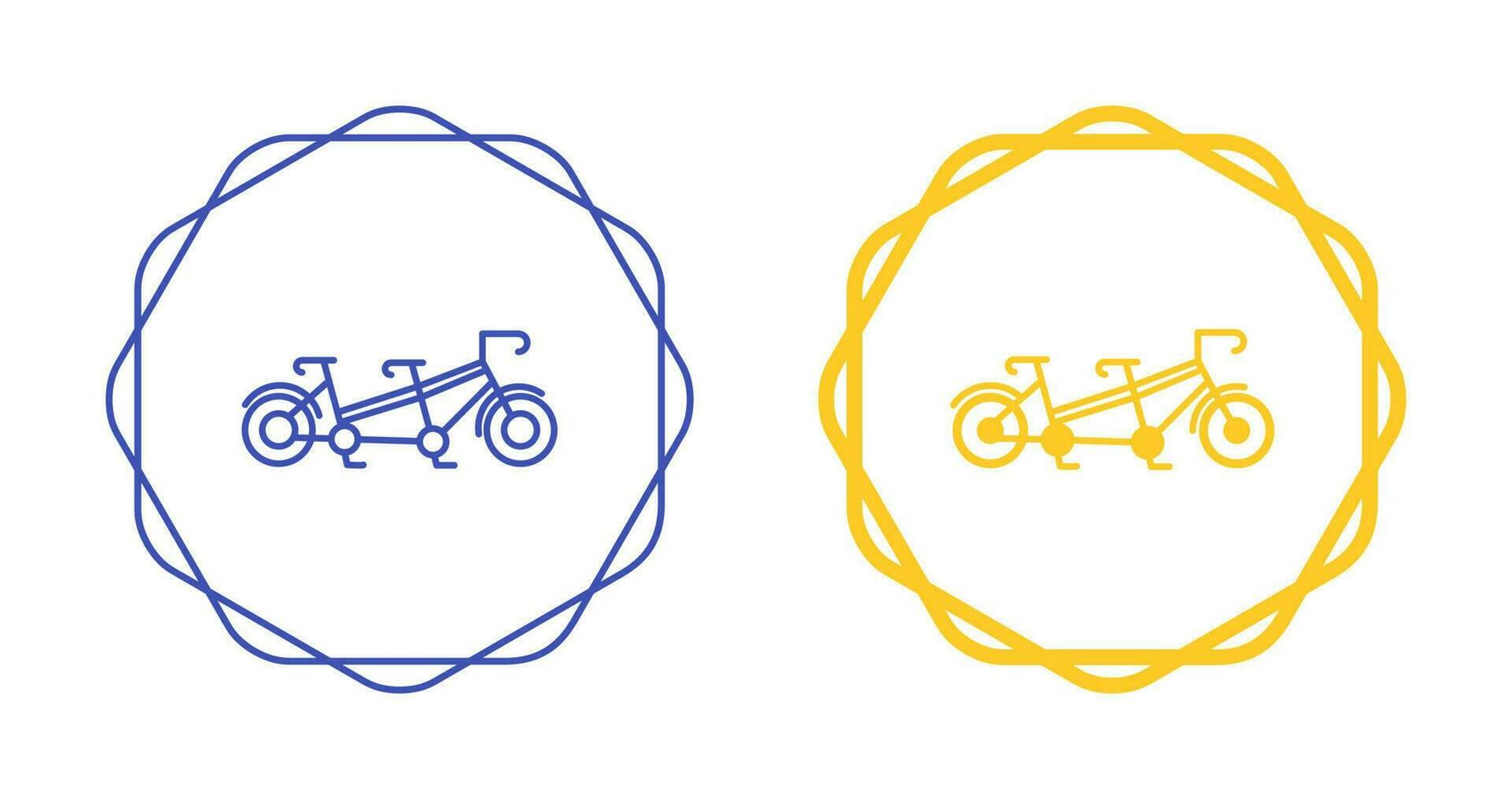 Tandem Vector Icon