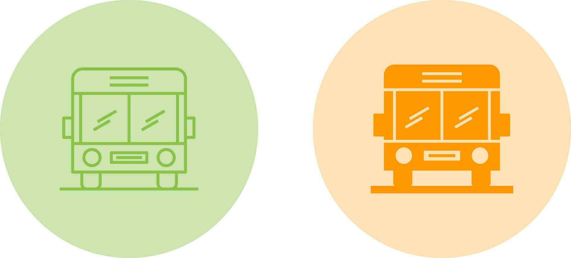 School bus Vector Icon