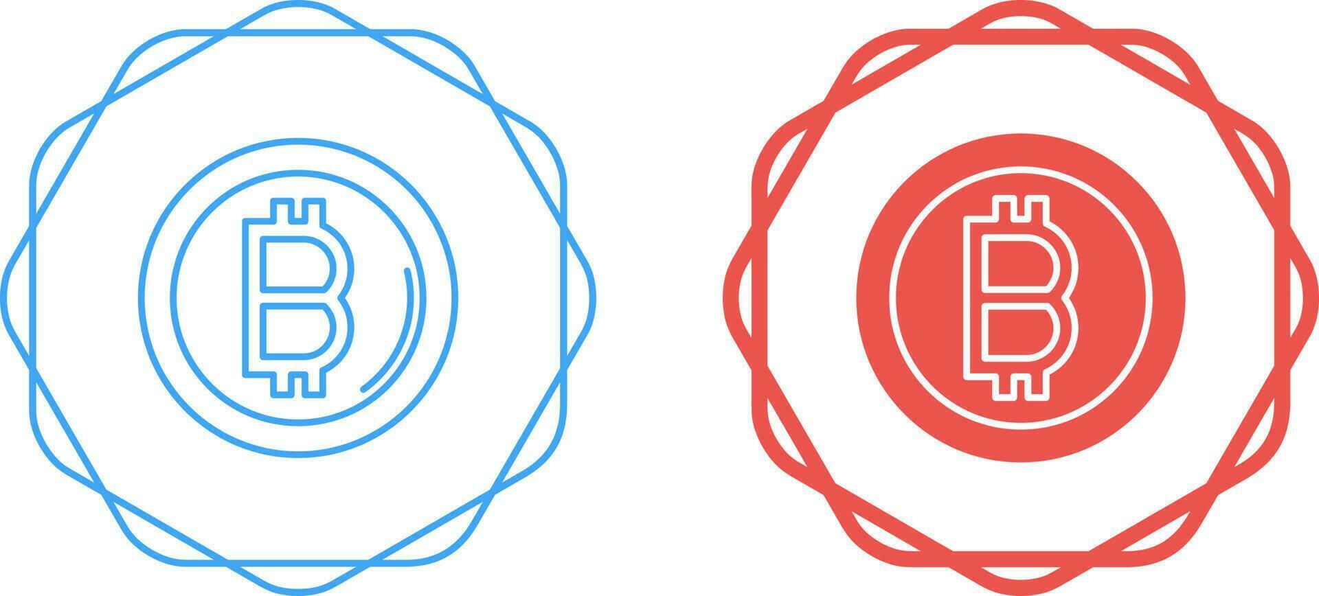 Bitcoin Vector Icon