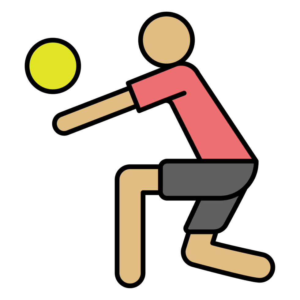 volleyball sport player png