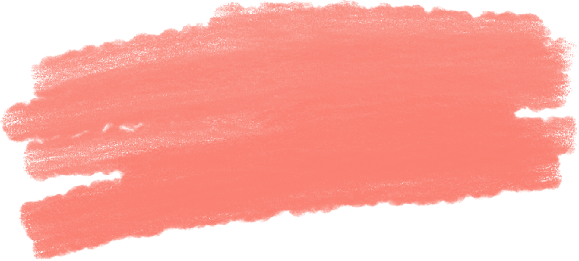 Pink charcoal brush stroke isolated for decoration. png