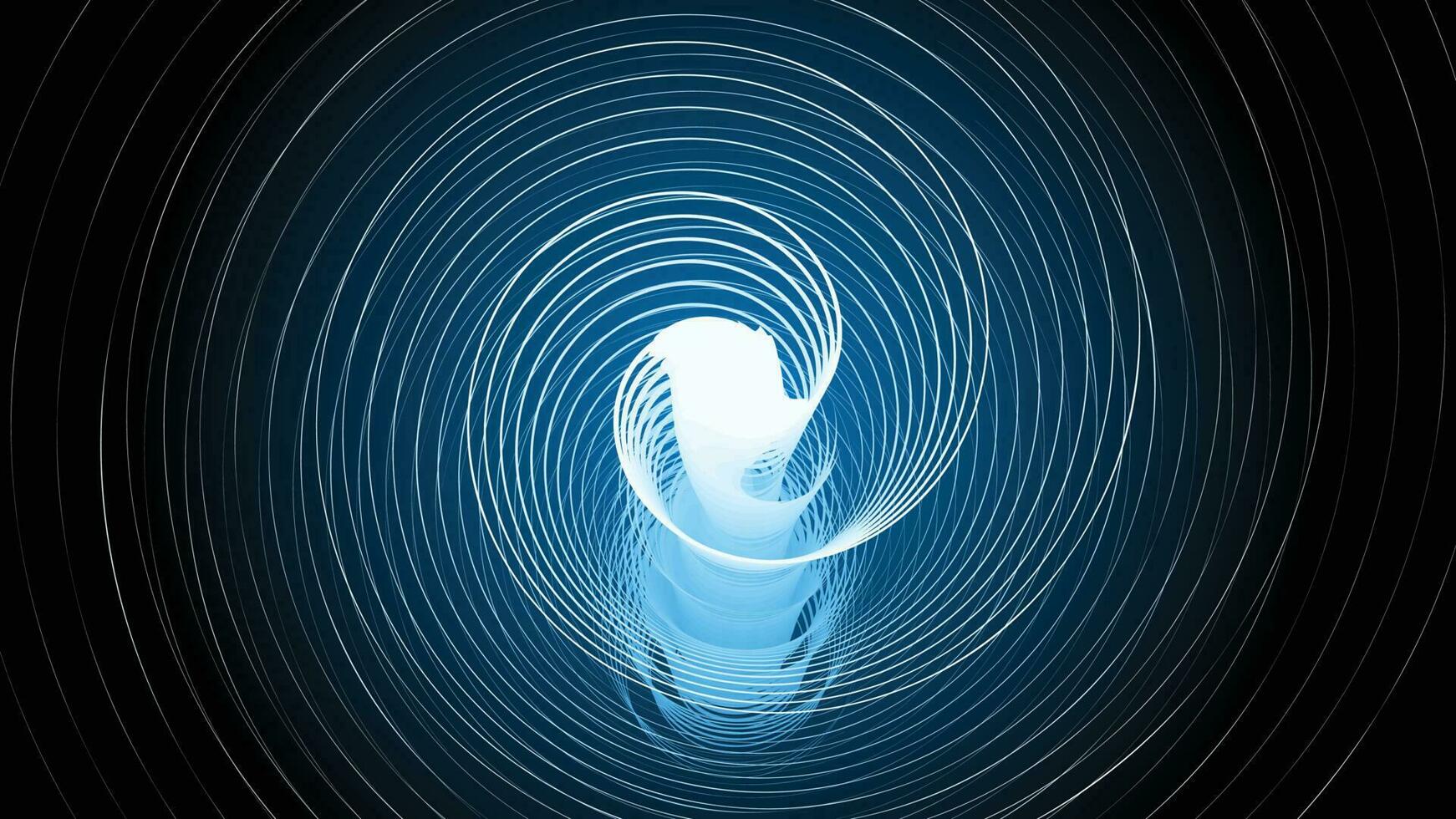 Technology Background with Spiral vector