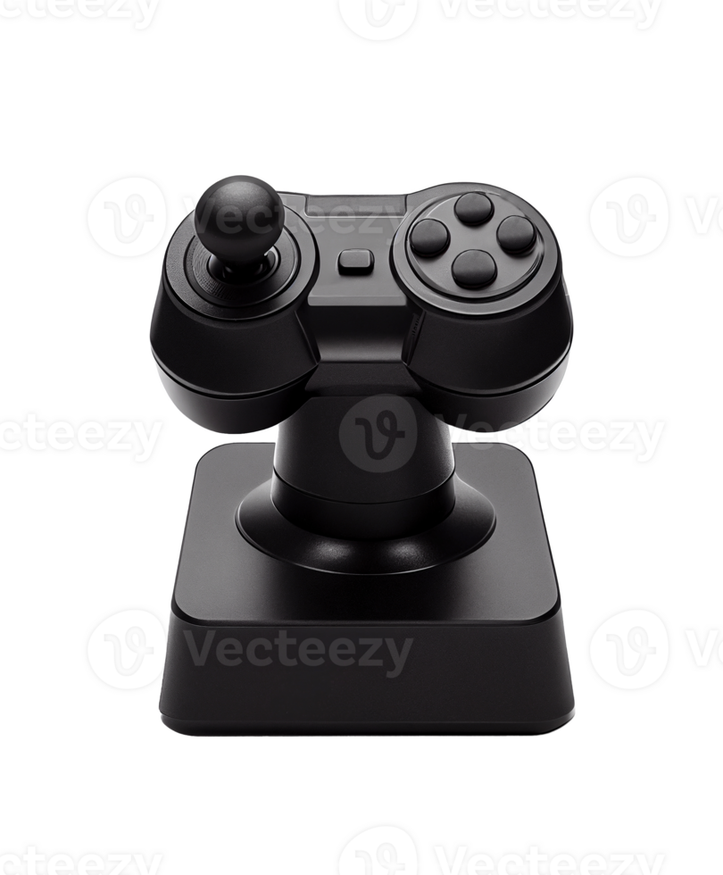 Joystick isolated on transparent background, created with png