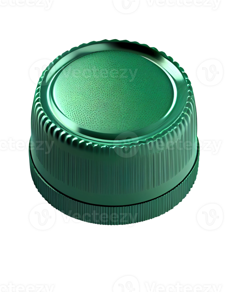 Bottle cap on transparent background, created with png