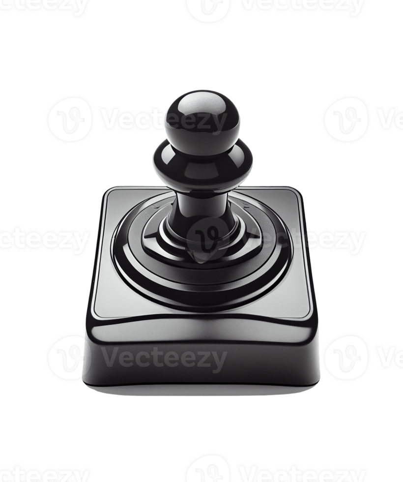 Joystick isolated on transparent background, created with png