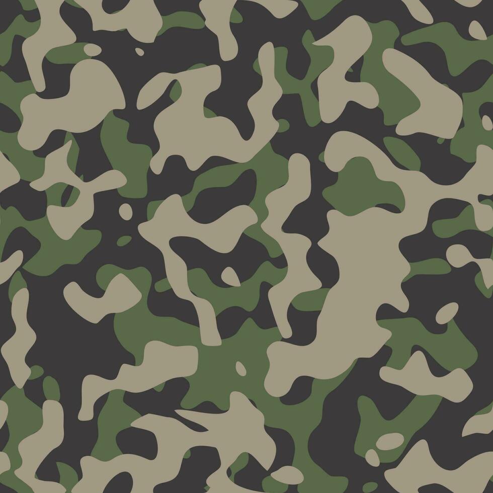 Seamless Camouflage Pattern vector