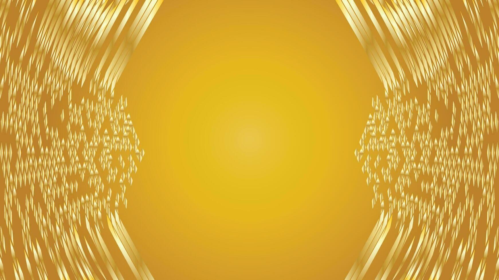 Golden Background with Copy Space vector