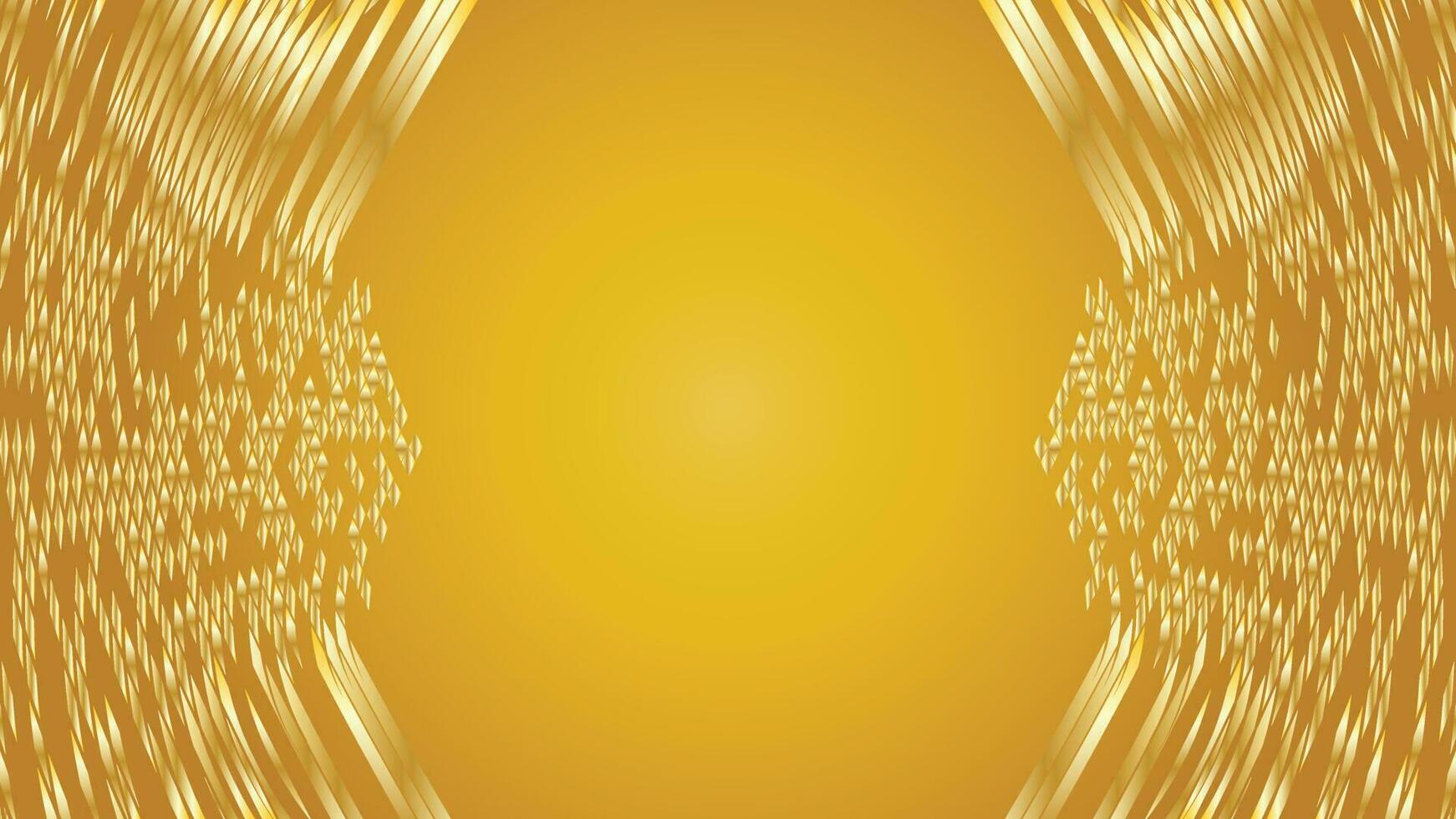 Golden Background with Copy Space vector