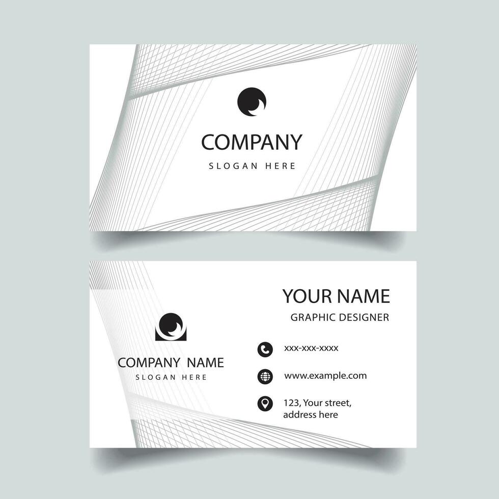 Modern Business Card Template vector