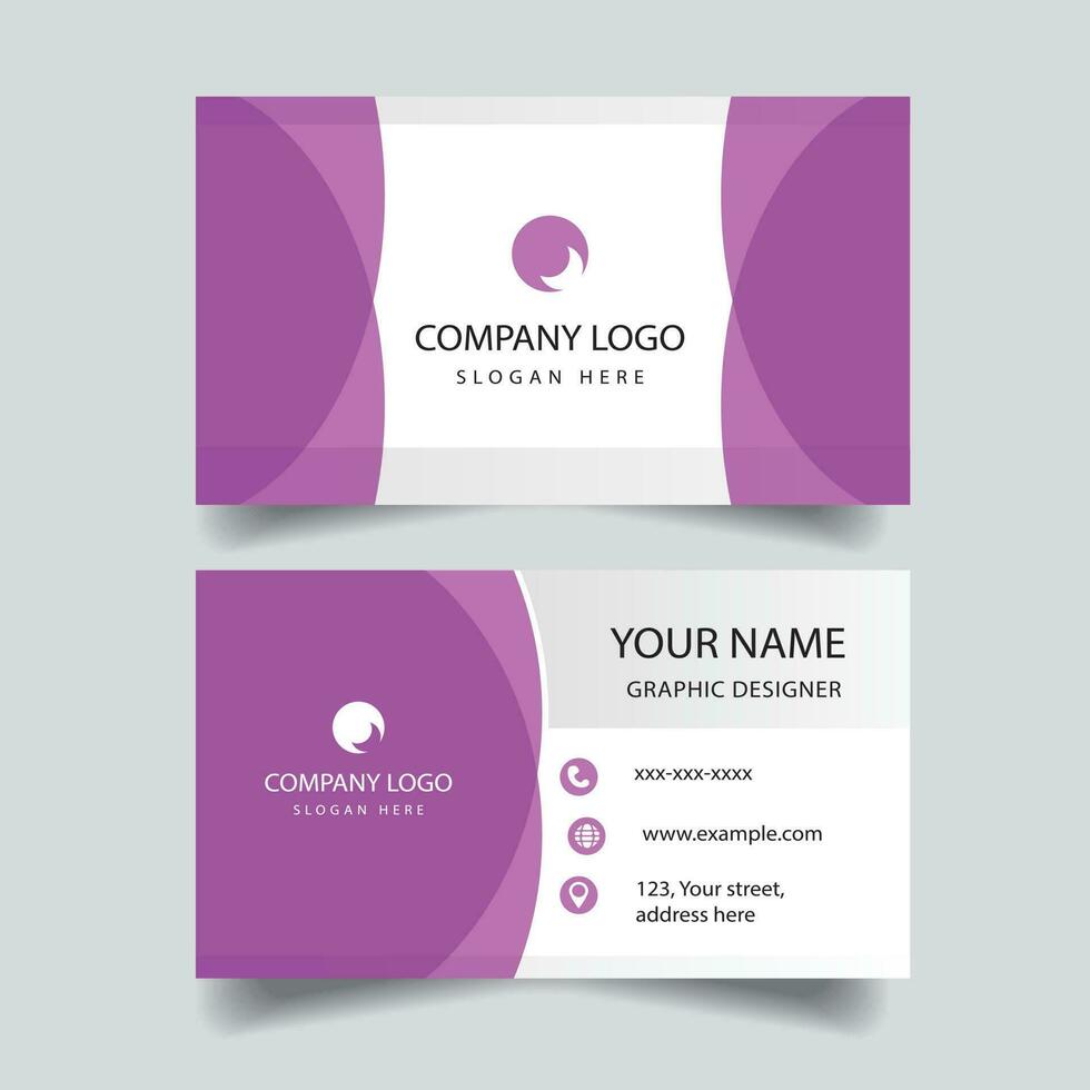 Modern Business Card Template vector