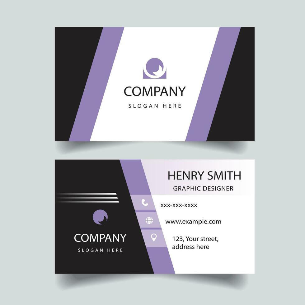Modern Business Card Template vector