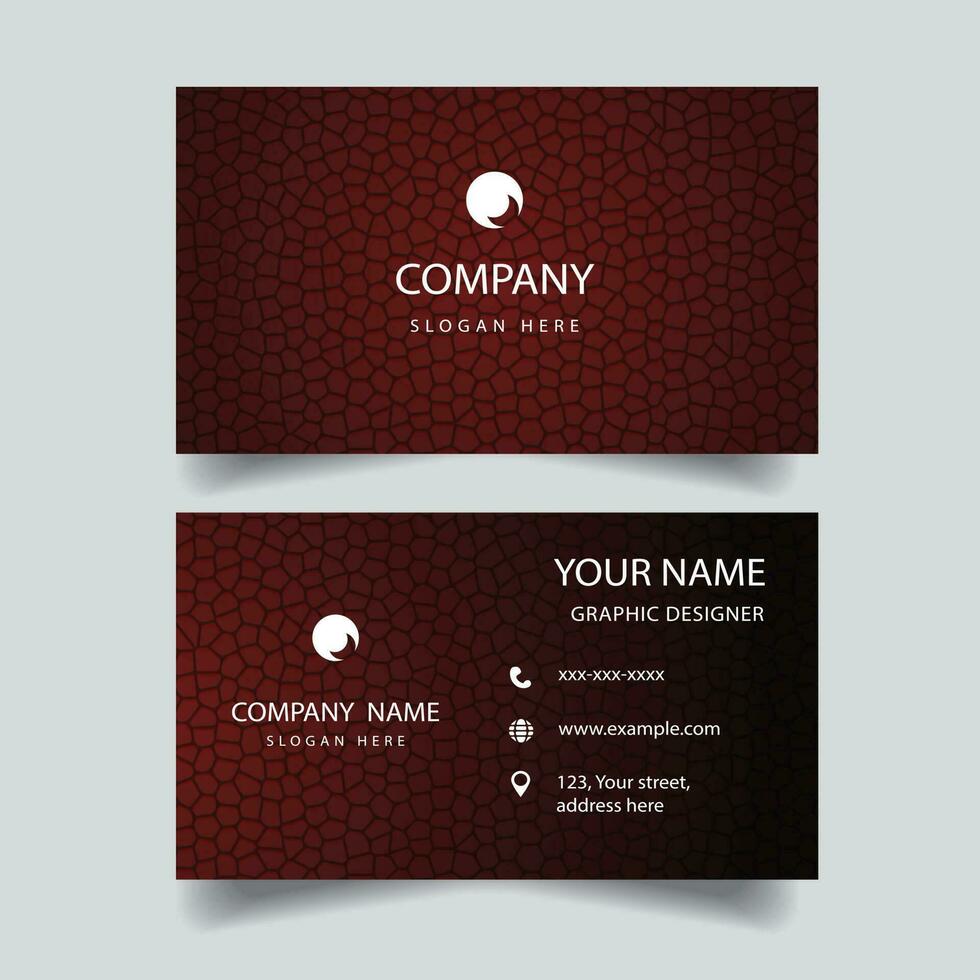 Modern Business Card Template vector
