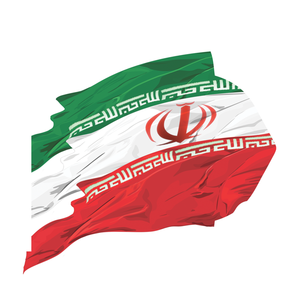 Iran flag for designs png