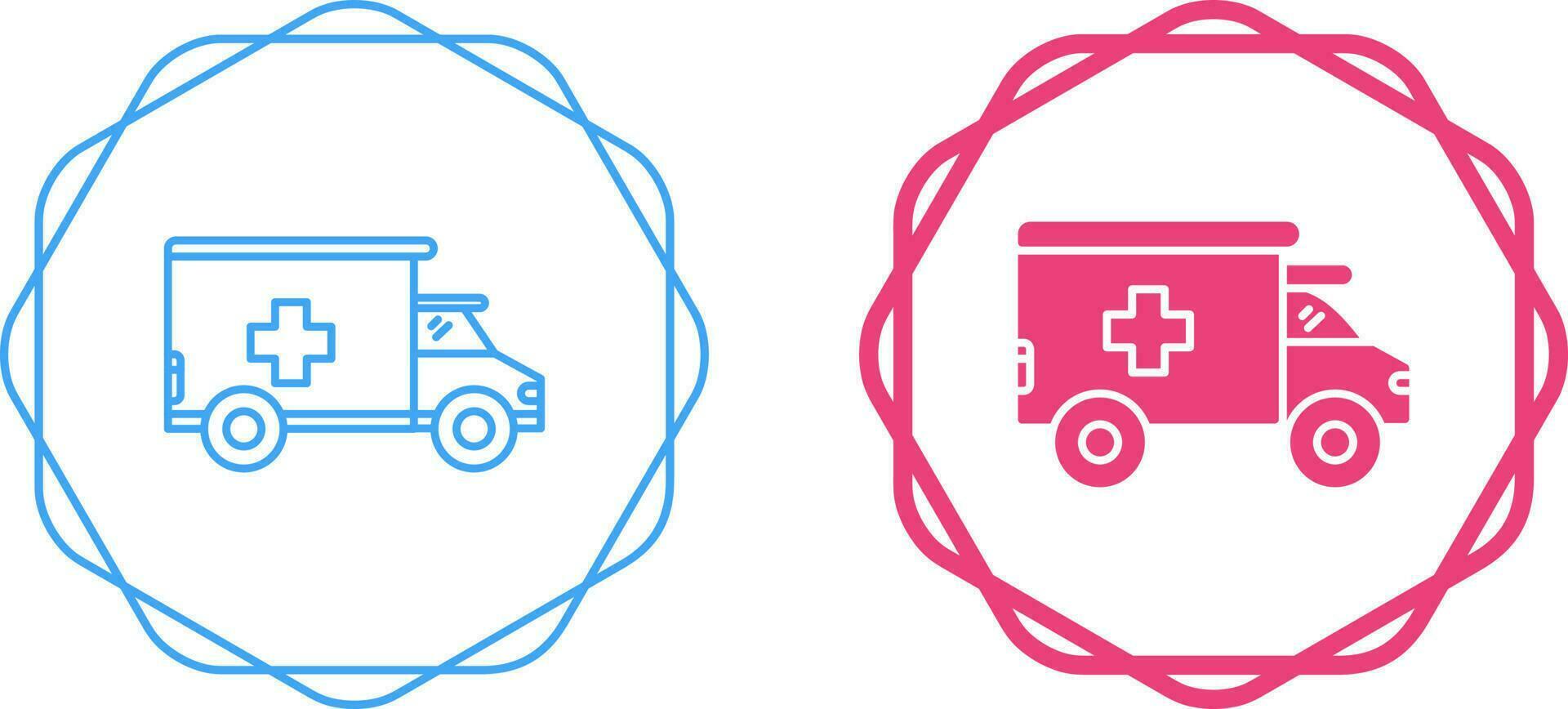 Ambulance Vector Icon