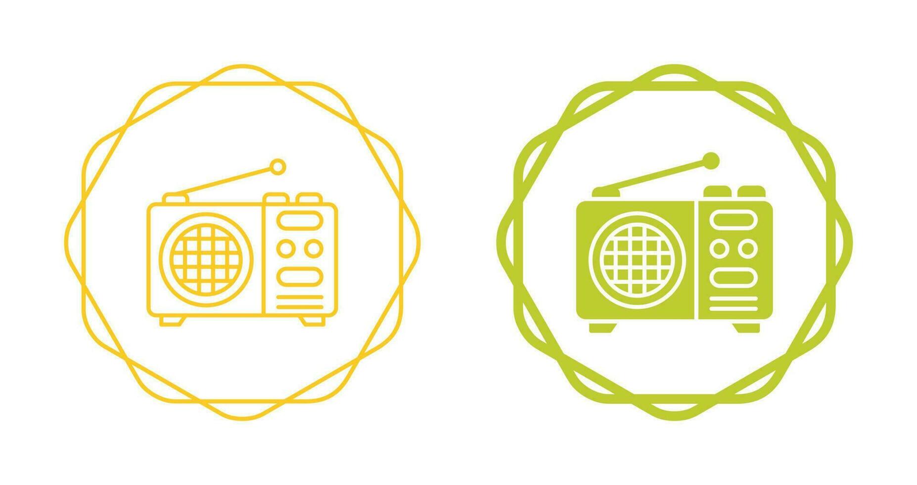 Radio Vector Icon