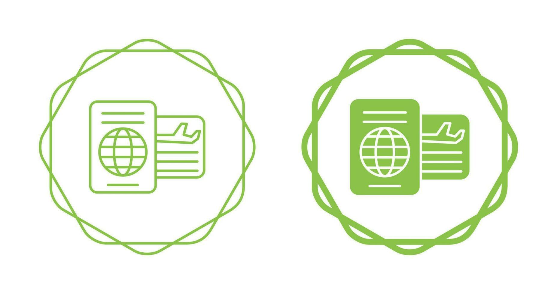 Passport Vector Icon