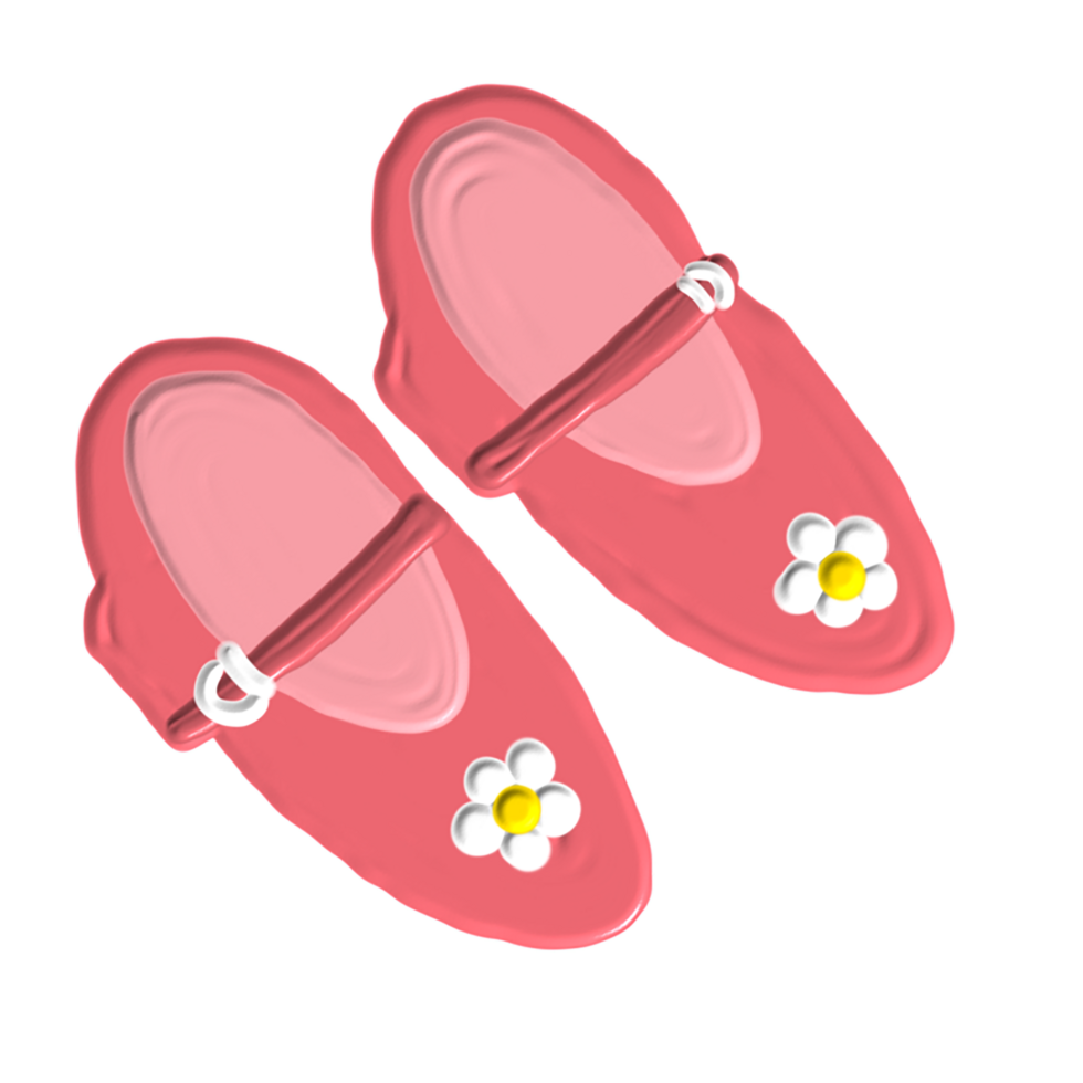 cute sticker with acrylic painting png