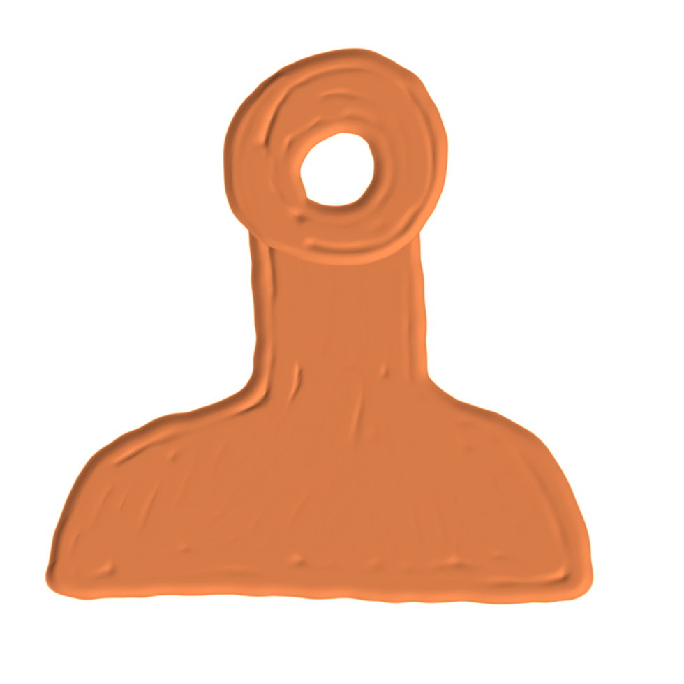 hand drawn paperclip png