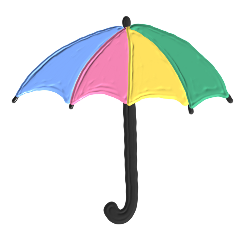 cute sticker with acrylic painting png
