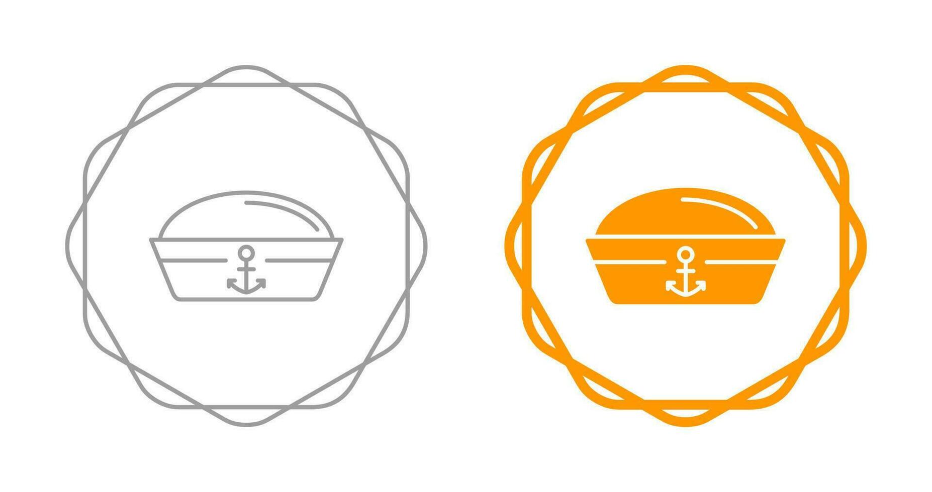 Sailor Hat Vector Icon