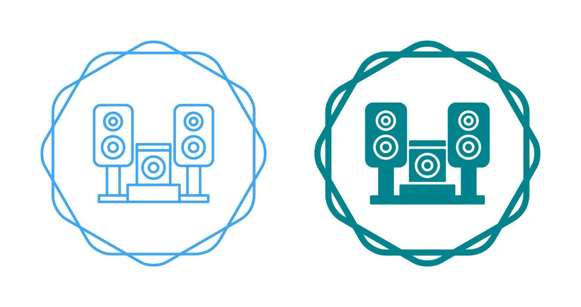 Music System Vector Icon