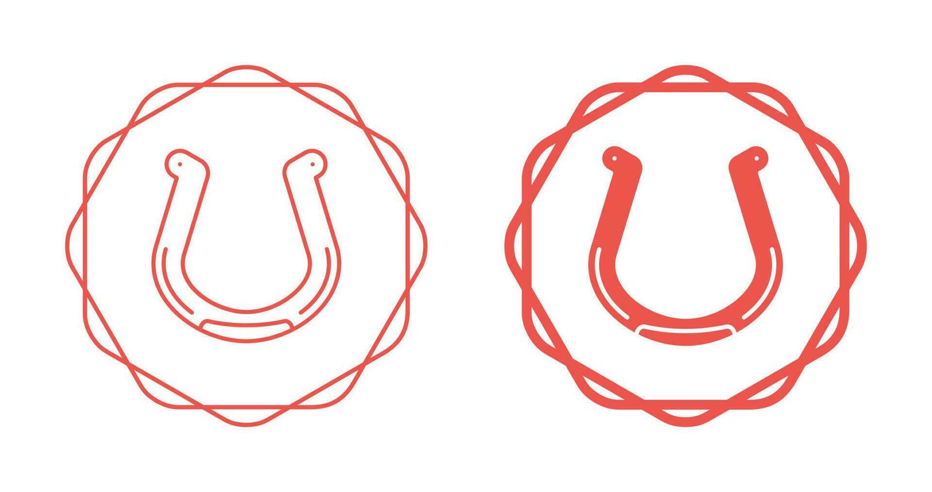 Horseshoe Vector Icon