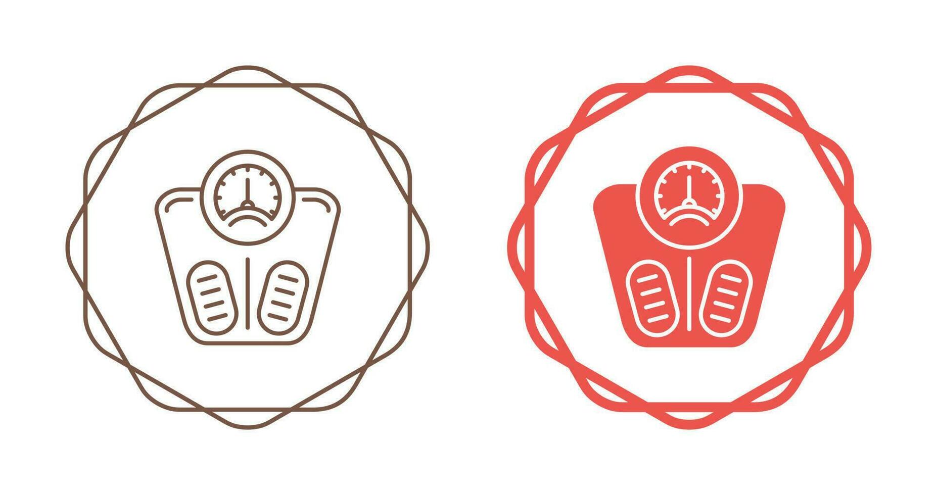Weight Scale Vector Icon