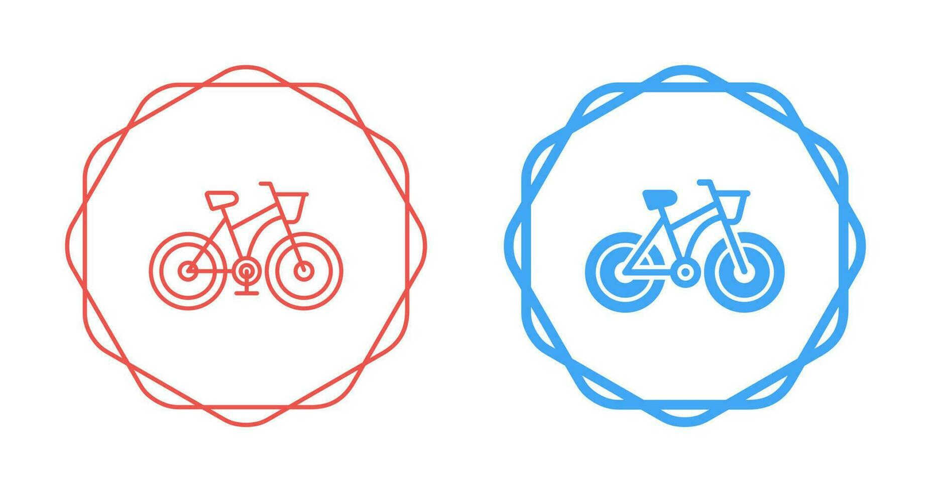 icono de vector de bicicleta