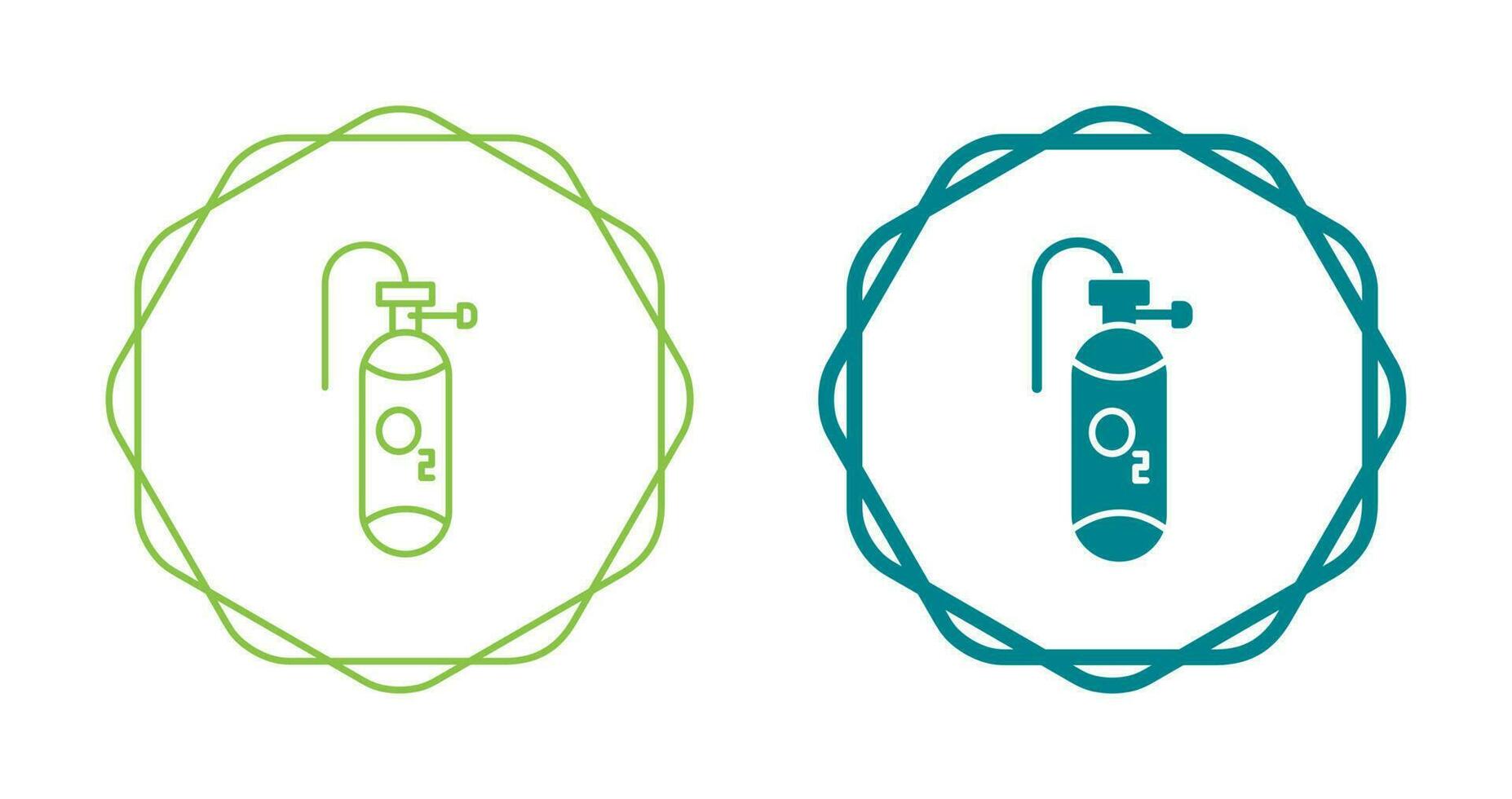 Oxygen Tank Vector Icon