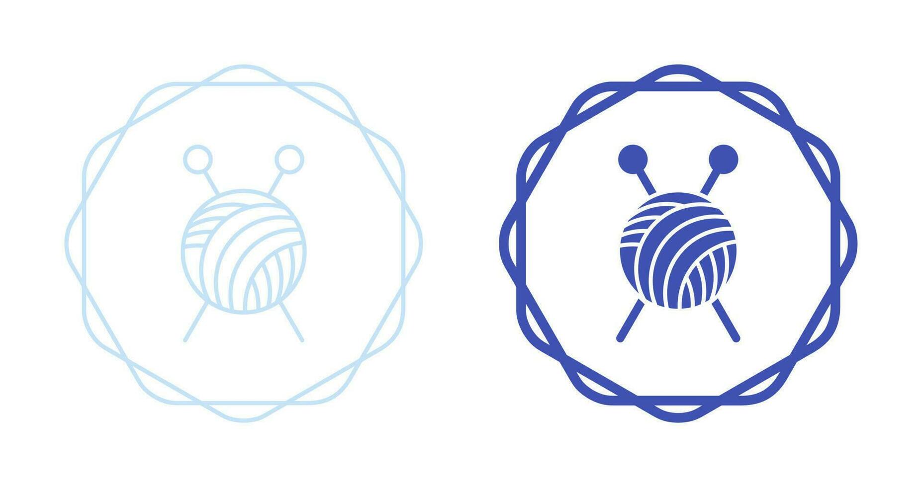 Knitting Vector Icon